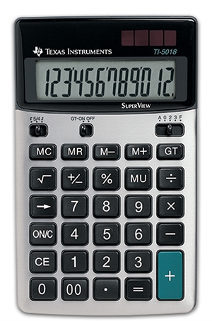 Texas Instruments TI-5018 SV calculadora de mesa